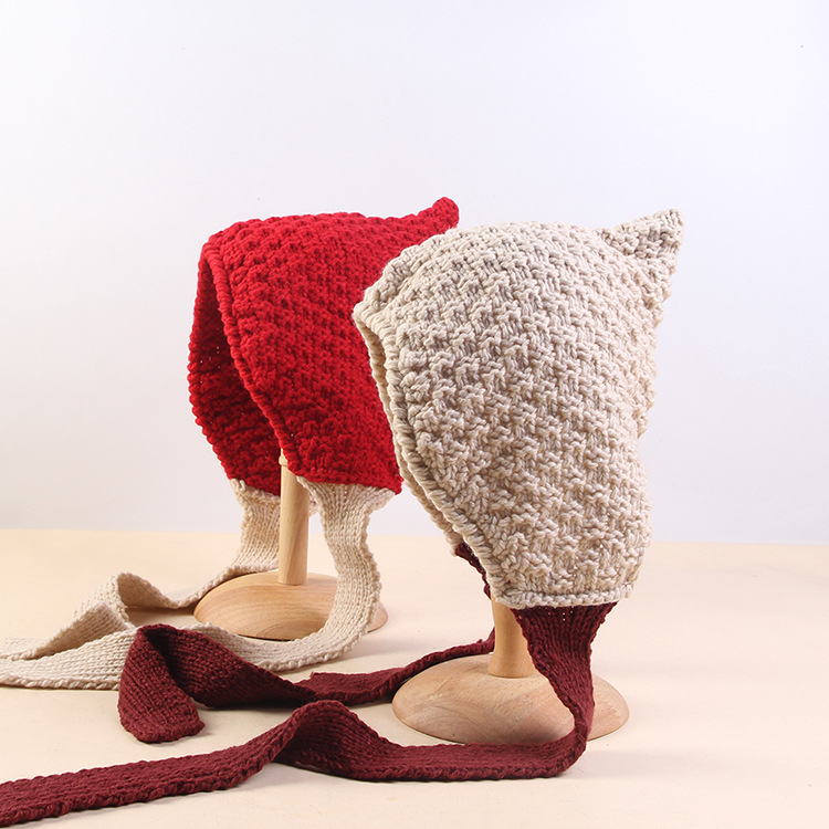 Winter Trapper Hat - LVREN001 겨울 여성 캐주얼 니트 모자,