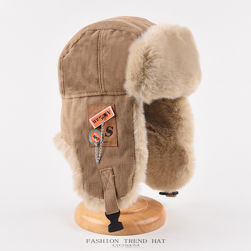 Trapper Hat Ear Flap - 남성 여성 겨울 두꺼운 트래퍼 모자