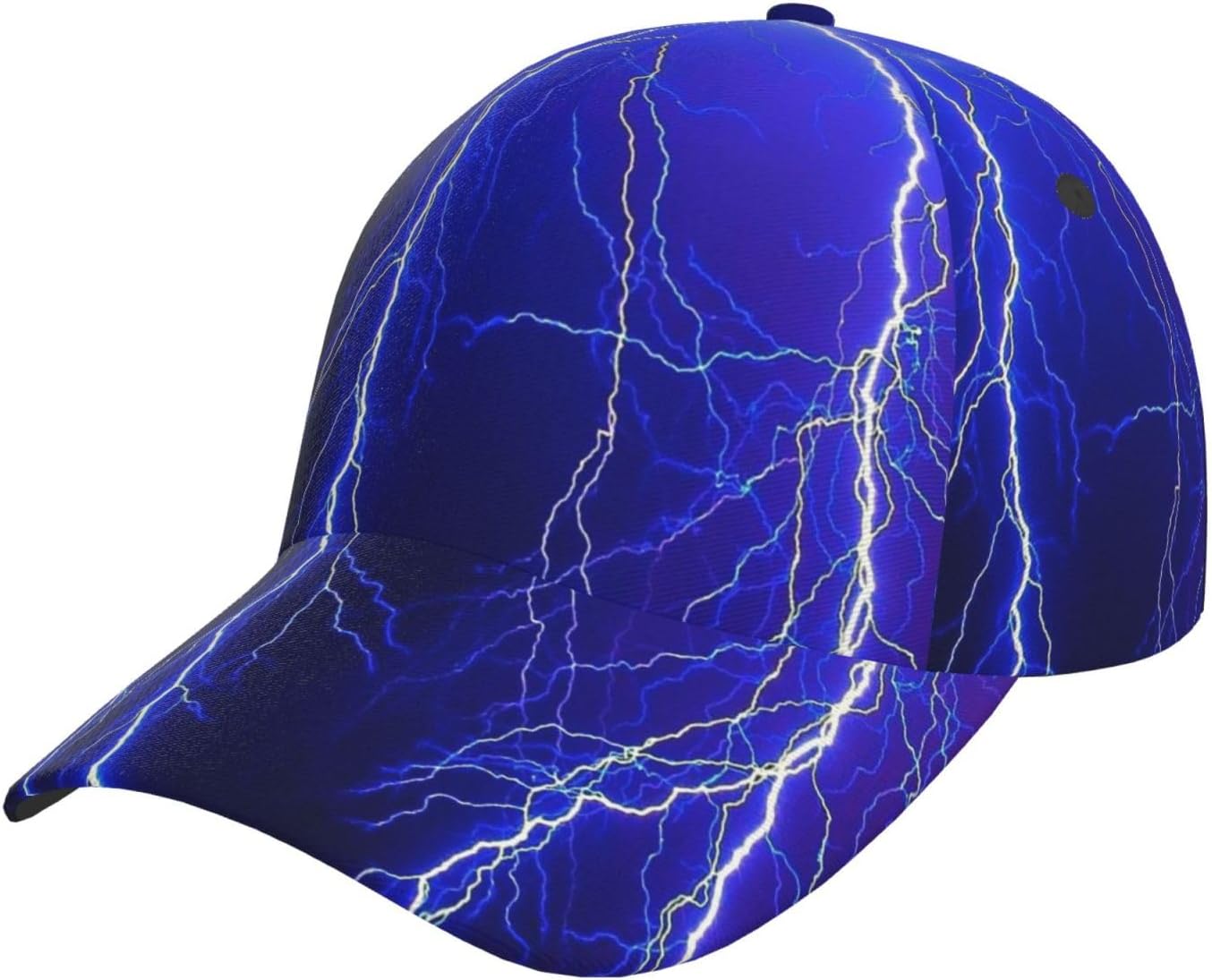 Golf Cap Dad - Lightning Thunder Storm Mens 야구 모자