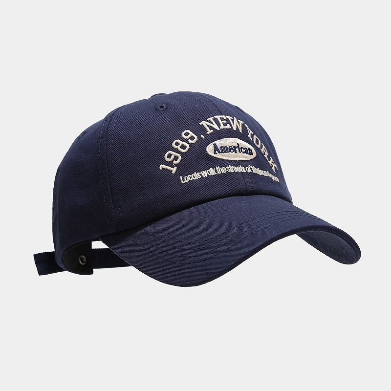 1989년 뉴욕 자수 야구 모자 워싱 코튼 조절 가능한 - Dad Hat Cotton 리뷰 및 가격