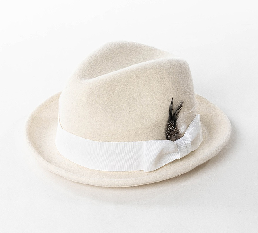 USPOP 겨울 양모 페도라 모자 여성 우아한 리본 리 - Fedora Hat Wool 리뷰 및 가격