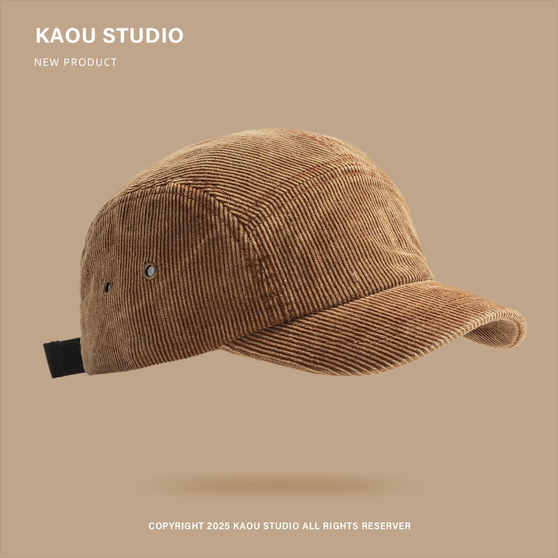 유니섹스 5패널 코듀로이 캡, 단색 야구 모자 일본 레 - Corduroy Cap 5 Panel 리뷰 및 가격