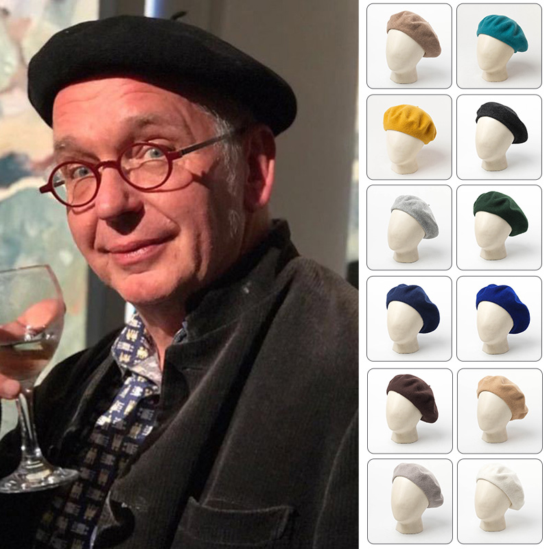 남성 여성 군대 군인 모자 남성 양모 베레모 유니폼 모 - Beret French Wool 리뷰 및 가격