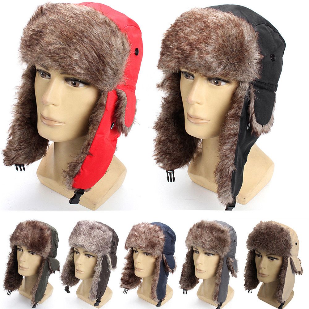 따뜻한 겨울 털 귀덮개 스키 모자 남녀 공용 트래퍼 모 - Trapper Hat Ear Flap 리뷰 및 가격