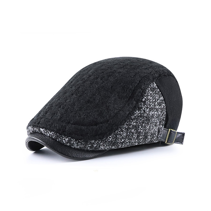 남성용 뉴스보이 모자, 두꺼운 가을 겨울 빈티지 헤링본 - Dad Hat Cotton 리뷰 및 가격