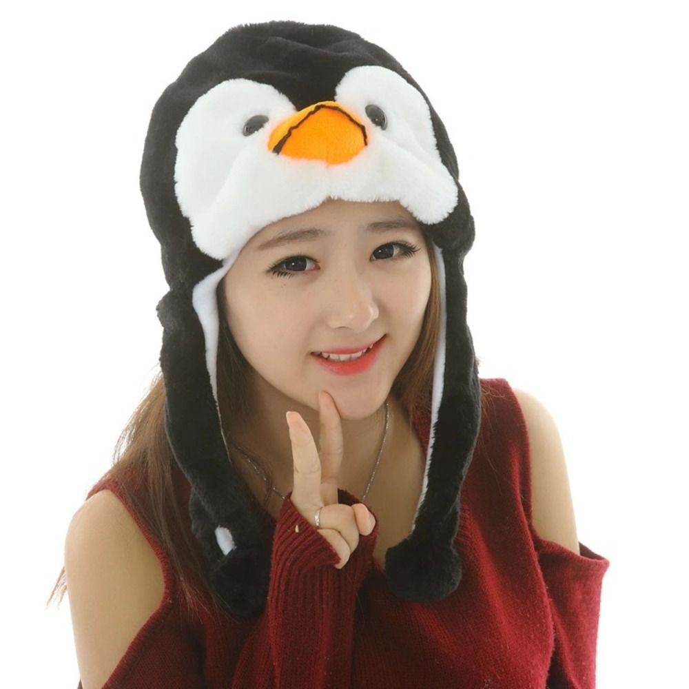 만화 봉제 움직이는 모자, 동물 트래퍼 모자, 움직이는 - Winter Trapper Hat 리뷰 및 가격